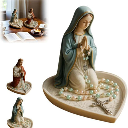 (🎄Early Christmas Sale 35%)🔥Virgin Mary Rosary Holder - ✝️With Necklace